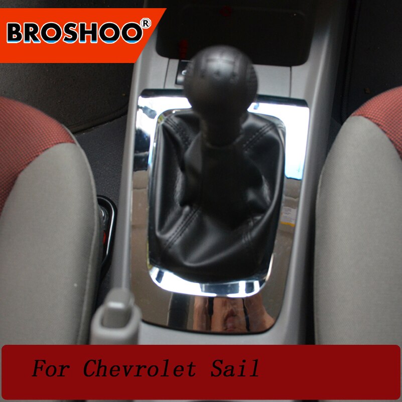BROSHOO Auto Accessoires Auto Gear Panel 3D Interieur Sticker Cover Interieur Bekleding Auto Styling Voor Chevrolet Sail