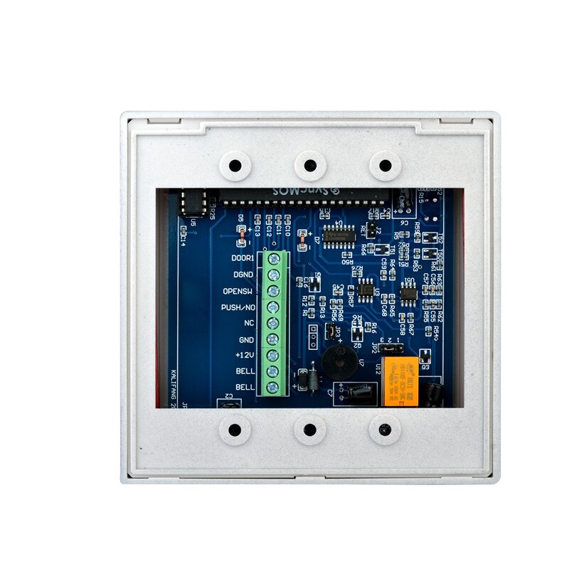 RFID Standalone Access Control Keypad 125KHz Card Reader Door Lock with 10 Proximity Key Fobs for Door security System-K2000