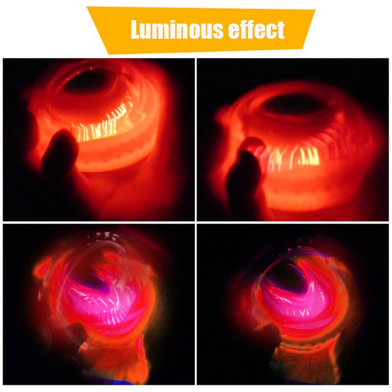 Żyroskop piłka kula zmuszać piłka żyroskop nie ma mocy światła na rękę piłka przyrząd robić ćwiczenia ramion wzmacniacz doprowadziło z prędkość urządzenia 4 kolory