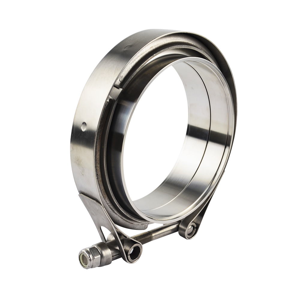 2 &quot;2.5&quot; 3 &quot;3.5&quot; 4 &quot;Rvs Auto V-Band Mannelijke Vrouwelijke Uitlaat Flens vband Klemmen V Band Klem Kit 1.5 2.5 3 Inch Clip