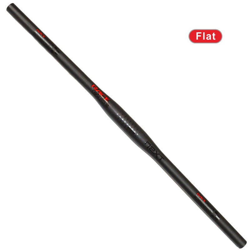 Race Face NEXT mountainbike 3K full carbon fiber platte Horizontale carbon fietsstuur MTB fietsonderdelen 31.8 * 580-760mm zwart