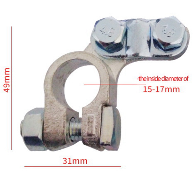 Battery Terminal Connectors Positive Negative Battery Terminal Set for Car Marine Ship Boat Camper Truck Auto Vehicle