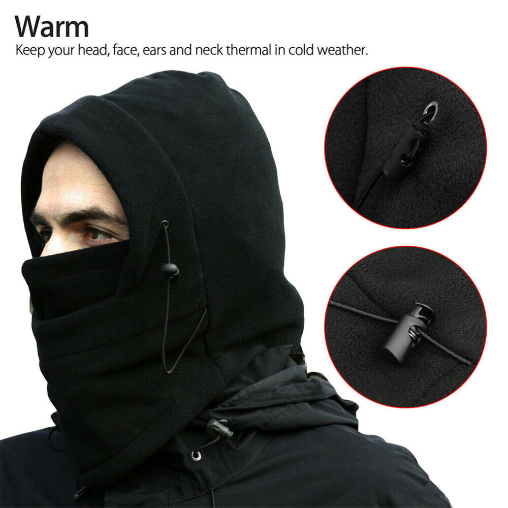 Winter Warm Fleece Hoeden Voor Mannen Schedel Masker Bandana Halswarmer Bivakmuts Gezicht Warmming Motorfiets Cap Special Forces Unisex Hoed