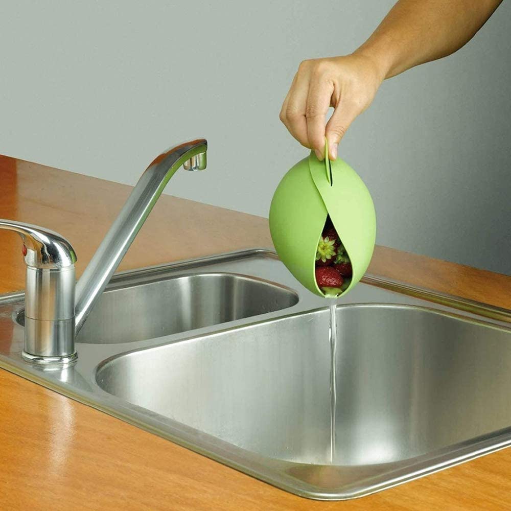 Recipiente plegable de silicona para cocinar, para horno microondas, tazón de vapor para pescado, herramienta de cocina para hornear pan, cuenco plegable para Dropshipper