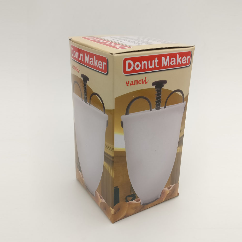 Donut dispensers maker beslag dispenser cake diy bakgereedschap keuken handleiding gadget gereedschap voor chocolade crème pannenkoeken