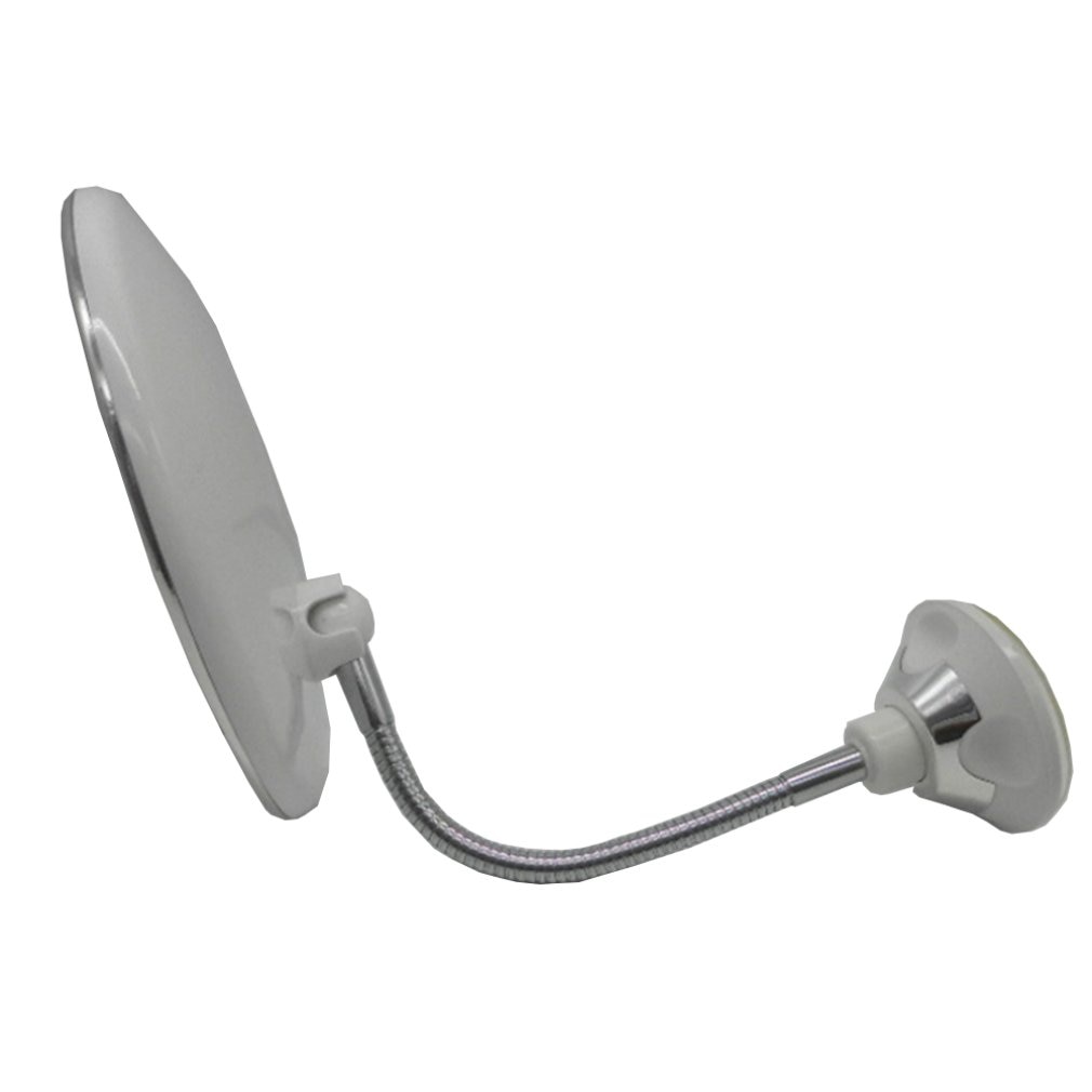 Led Makeup Mirror With Light Folding Double Wall Mount Vanity Mirror 10x Touch Dimming Mirrors Suction