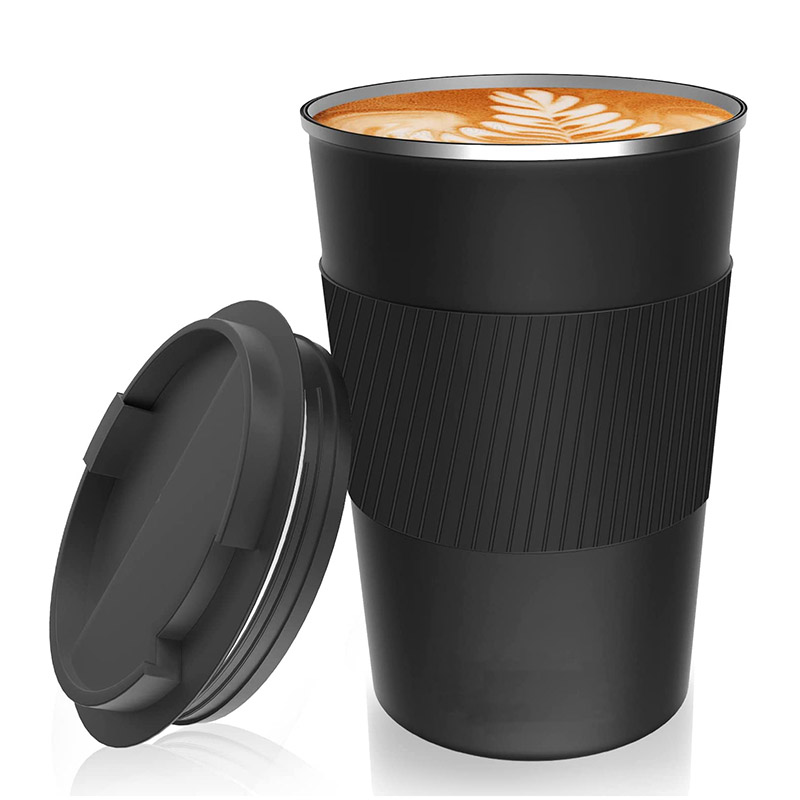 12/17 Oz Koffie Thermos Mok Dubbelwandige Rvs Draagbare Auto Reizen Tumbler Isolatie Thermische Koffiekopje om Te Gaan