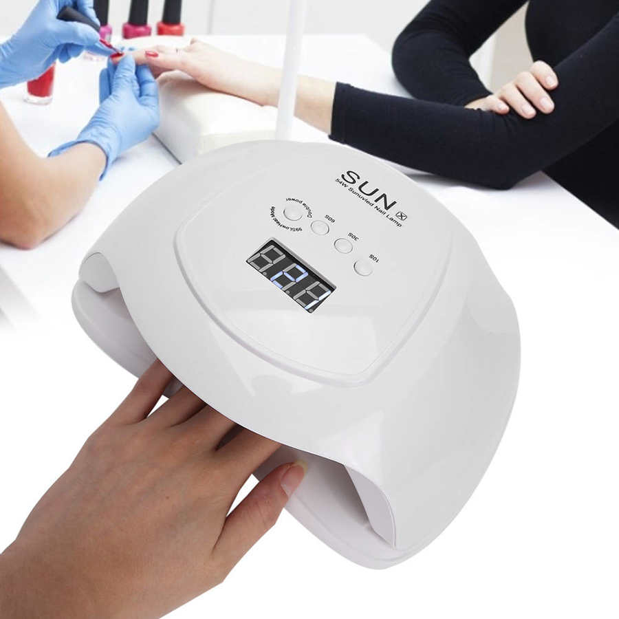 Uv Led Lamp Nagel Droger Machine 54 W Voor Alle Soorten Gel 36 Pcs Led Lamp Voor Nagels nail Art Manicure Gereedschap Lcd