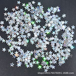 6mm/10mm Stars Table Confetti Sprinkles Birthday Party Wedding Decoration Sparkle Blue Gold Silver Green Metallic Stars Supply: dot color / 6mm