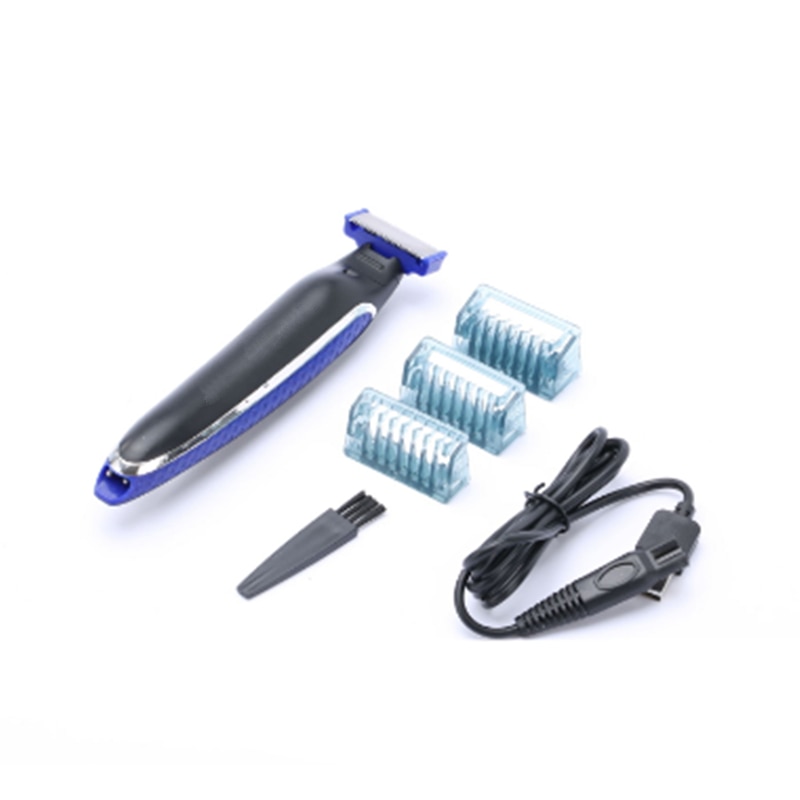 Electric beard shaver men shaver body face solo beard razor male trimmer usb rechargeable beard shaving replaceable edge head