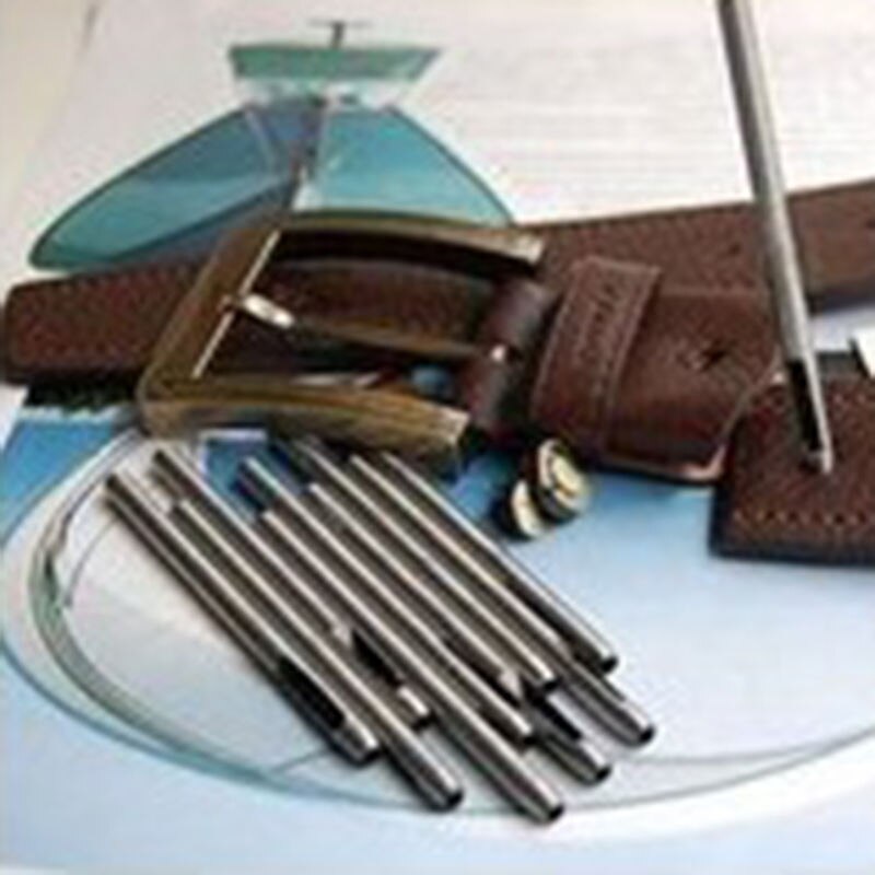 manuel trou de ceinture poinçonnage outil à main en cuir poinçon en métal en acier 3/3. 5/4mm