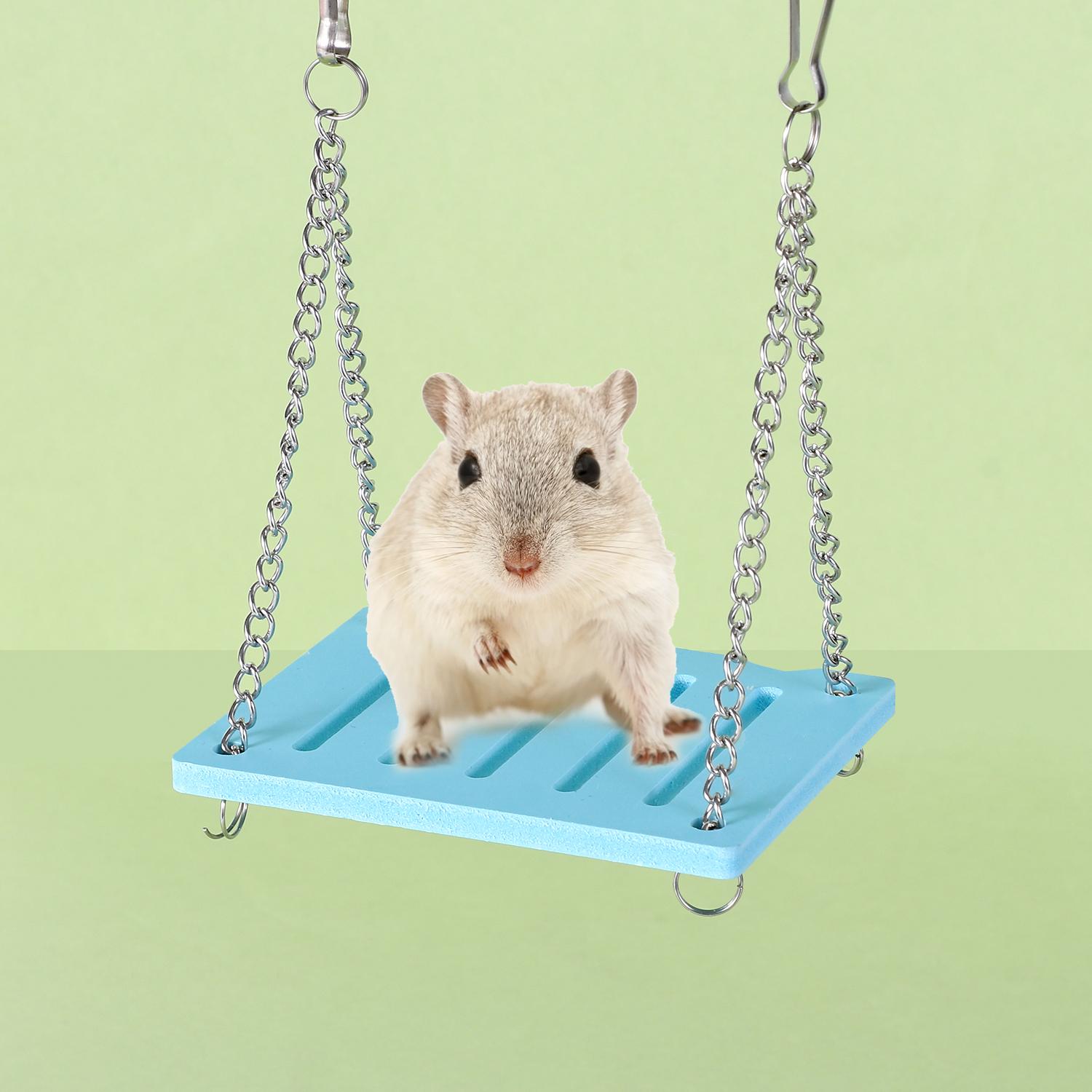 Hamster Speelgoed Accessoires Kleine Dier Swing Egel Woestijnrat Rainbow Bridge Pet Sport Oefening Speelgoed Set Hamsters Huis