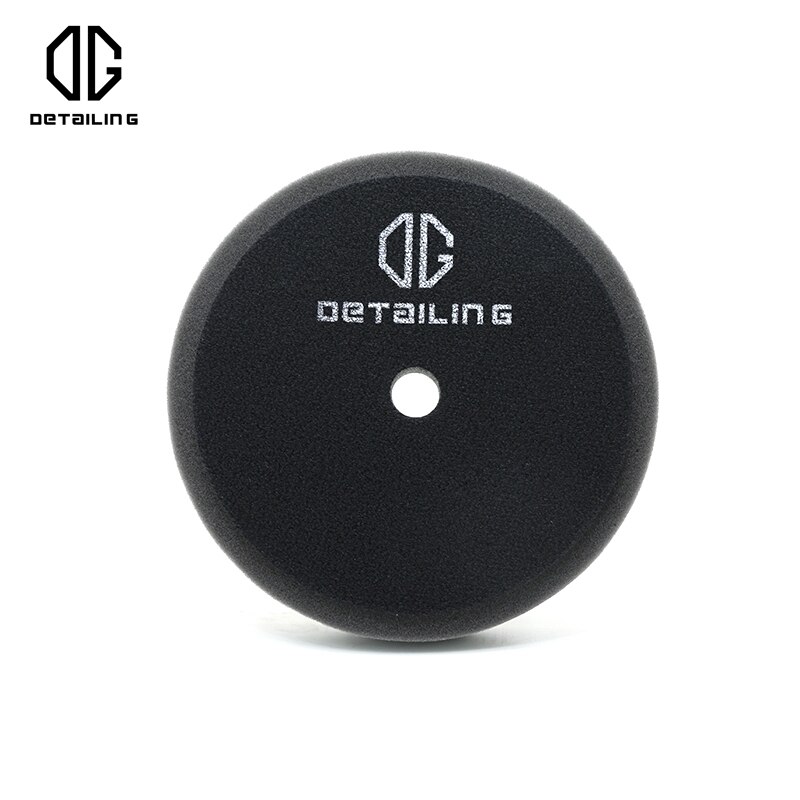 Detaillering Geïmporteerd Spons Pad Buffing 5Inch Convex Black Foam Finishing Pad Voor Auto Polijsten