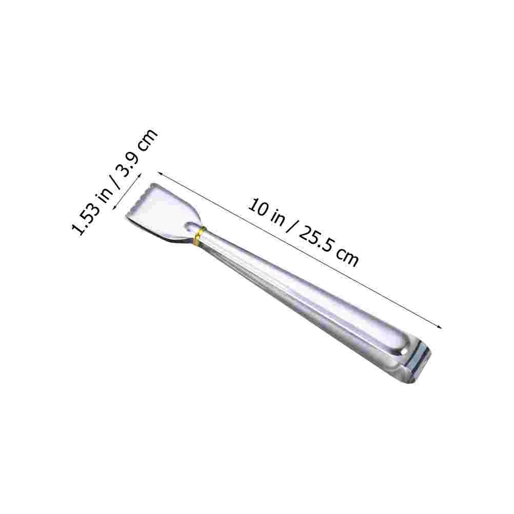 4 Pcs Stainless Steel Food Clip Barbecue Clip Multi-purpose Food Tong Bread Tong