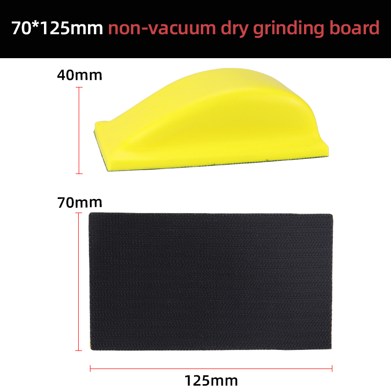 HIFESON-bloque de lijado Manual, almohadilla de pulido Manual, Mini herramientas de lijado, soporte de abrasivos de papel de arena, restauración de muebles de madera