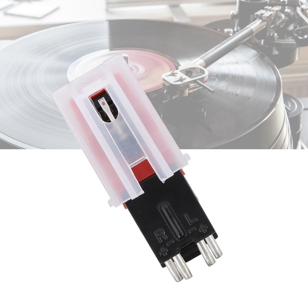 Cartucho magnético estéreo Dual con Kit de aguja de vinilo LP, accesorio Universal para reproductor de discos de gramófono, tocadiscos USB