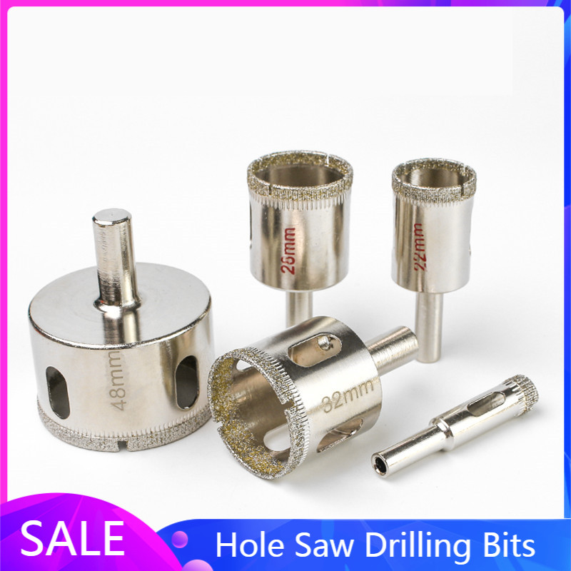 1 Uds 20MM 22MM 25MM 28MM 30MM 35MM broca recubierta de diamante azulejo mármol vidrio cerámica agujero sierra brocas para herramientas eléctricas