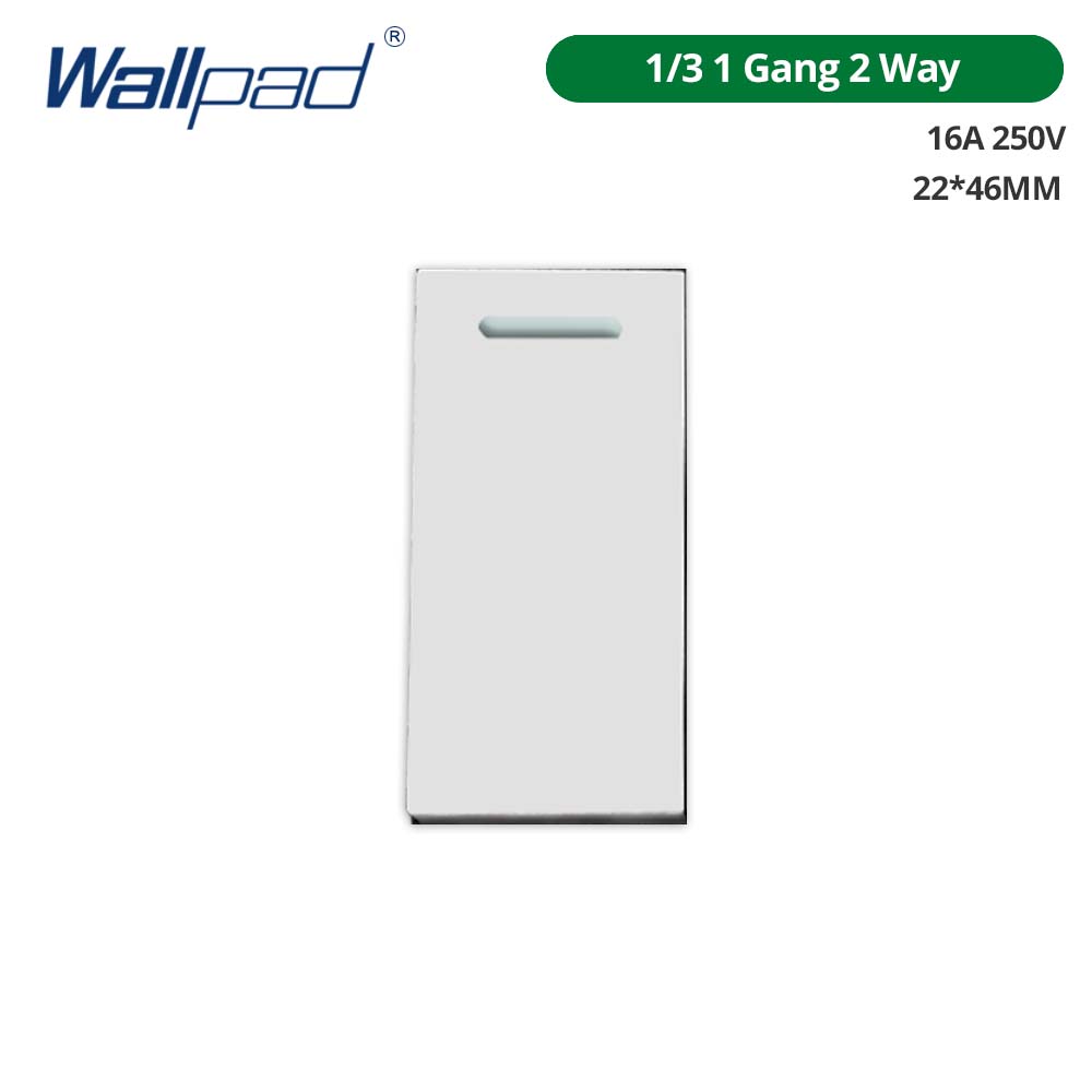Wallpad DIY White Tempered Glass Panel Wall Light Switch EU UK Italian Brazil Socket Free Combination 118*75mm Module Frame Only: black