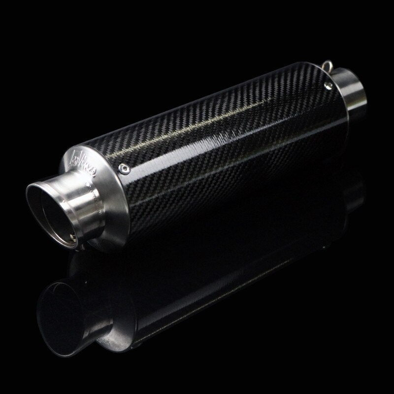 E-MARK Universal Motorcycle Scooter slip on Exhaust Muffle FOR Most Motorcycle