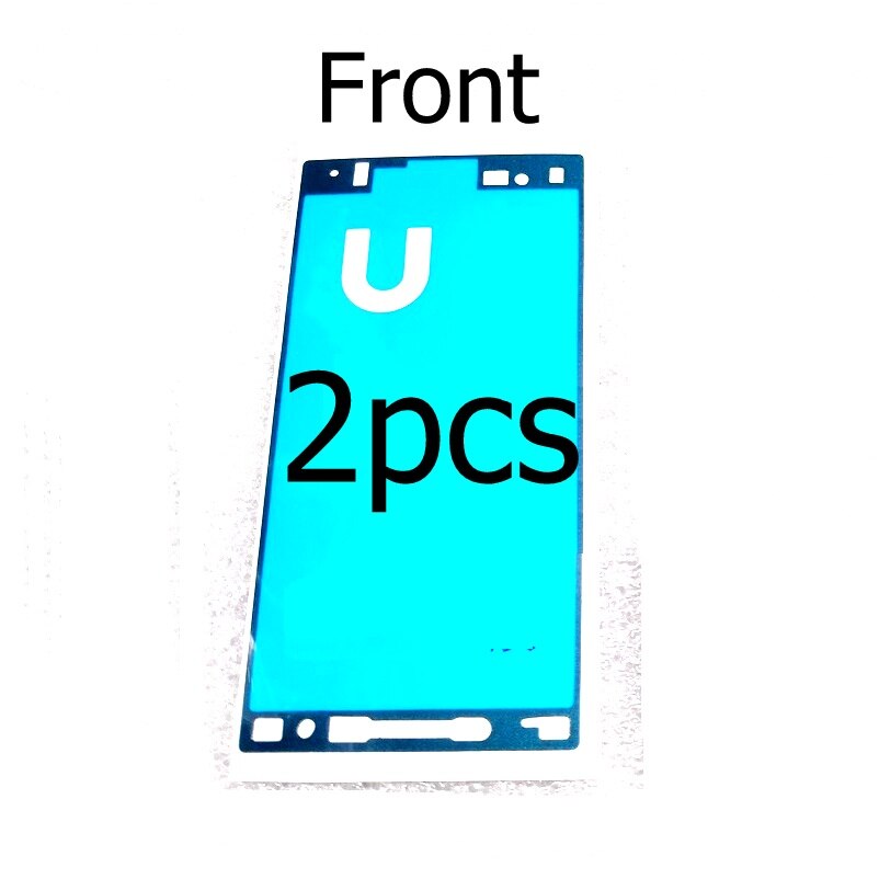 Przednia LCD i tylna pokrywa klej taśma klejąca do Sony Xperia X/X Compact/X wydajność ekran dotykowy rama wodoodporna naklejka: 2pcs XC Front Glue
