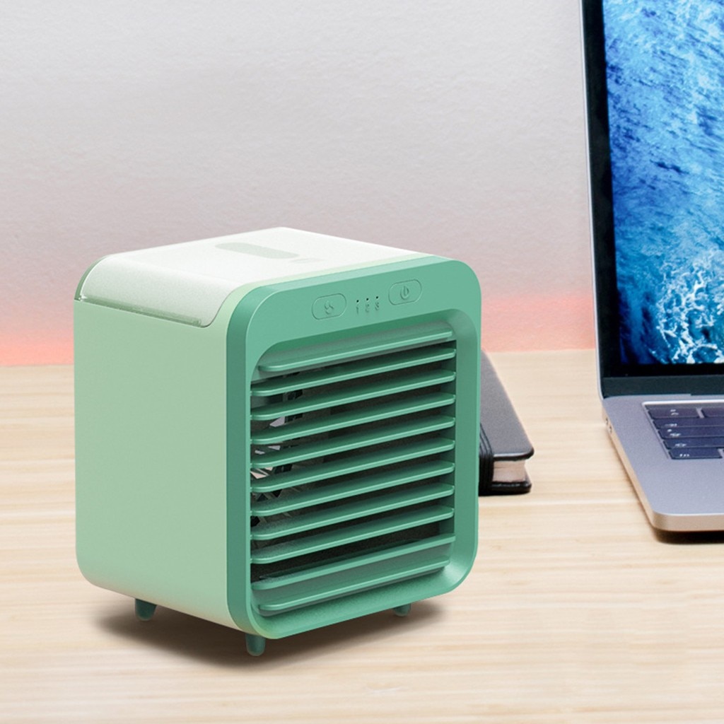 portable air conditioner Rechargeable USB Air Cooling Fan Air Conditioning Water Cooled Portable Humidifier Fan Mini Desk Fan