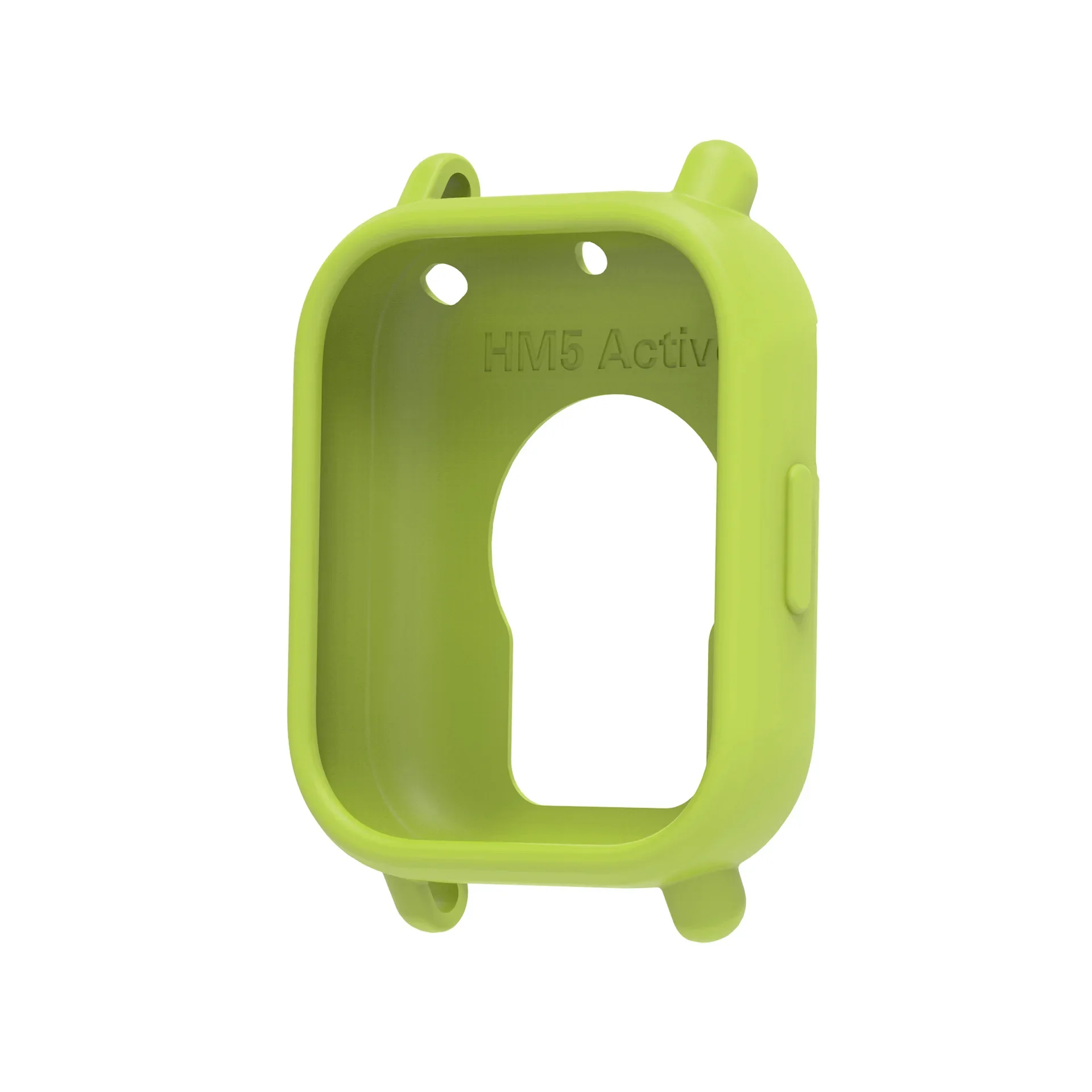 Horlogekast voor Redmi Watch 5 Actieve horlogedecoratie Zachte siliconen hoes voor Redmi Watch 5 Lite Anti-kras beschermende schaal: XS / Lichtgroen