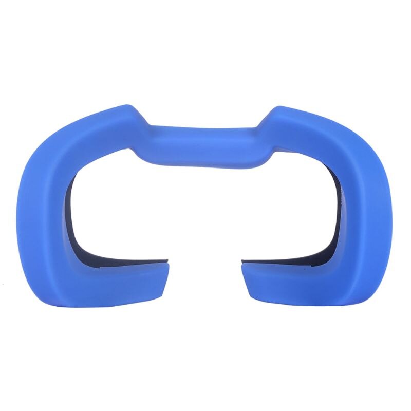 Zachte Anti-Zweet Siliconen Oogmasker Case Cover Skin Voor Oculus Rift S Vr Bril: Blauw