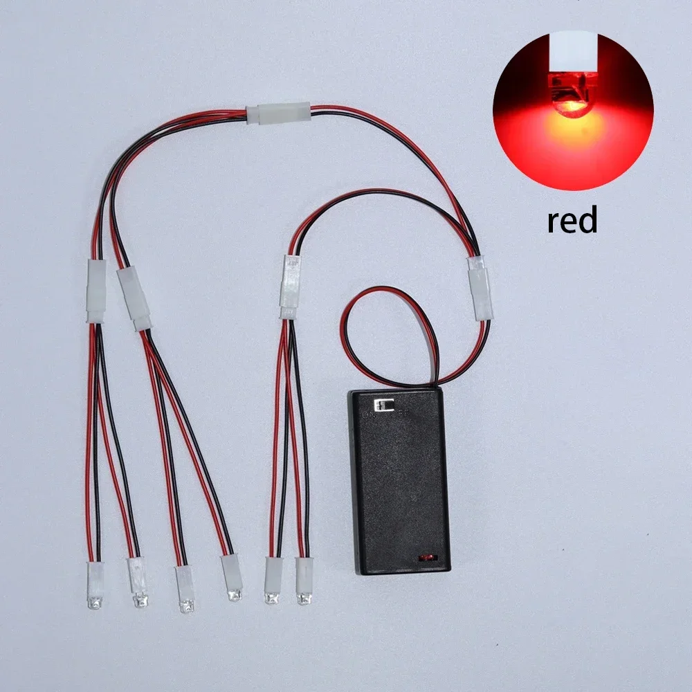 LED Lamp Beads Small Night Light No. 5 Battery Small Bulb DIY Model Light: Brown