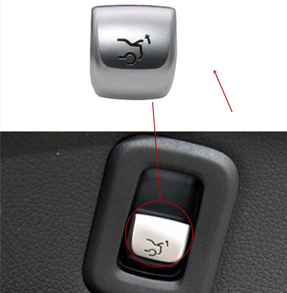 Car Window Button Glass Lifter Control Switch Trunk Tailgate Boot Luggage Back Door for Mercedes-Benz C class W205 GLC W253: Purple 