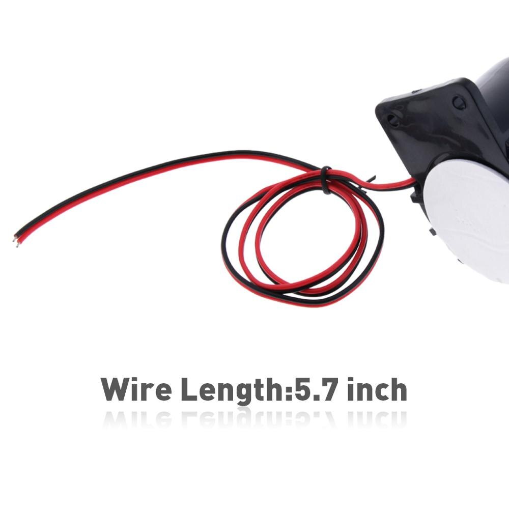 12v 105db baktilbehør bil lastbil bakalarm back up horn højttaler bipper summer advarsel bil styling universal holdbar