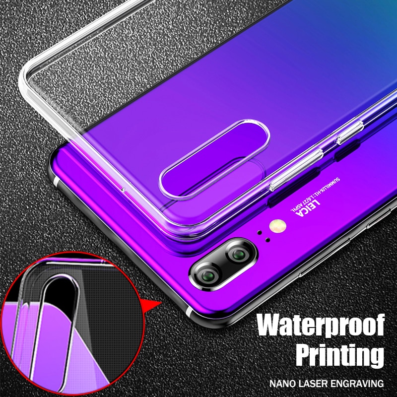 Ultra Thin Slim Clear Case Voor Huawei P20 Pro Lite Back Cover Soft Tpu Transparant Siliconen Mobiele Tas P20Pro P20Lite funda Capa