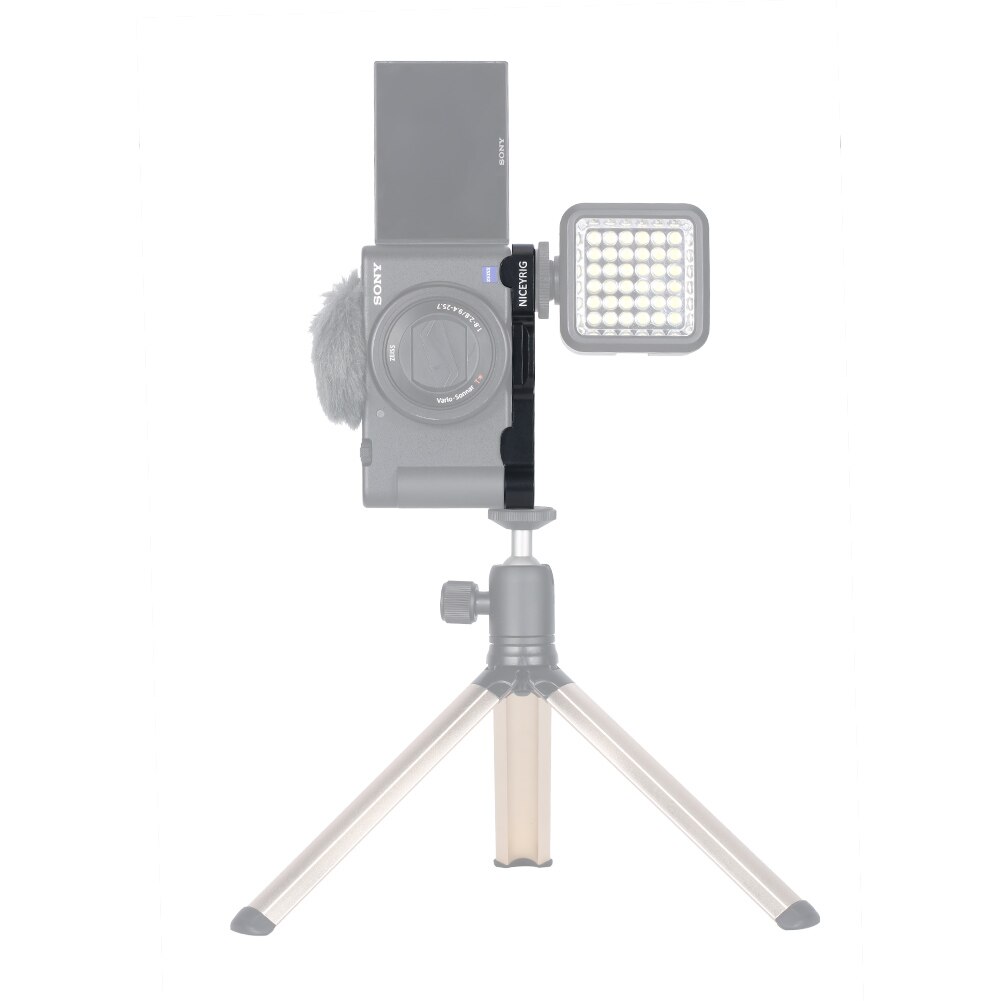 Piastra di Base Niceyrig con coda di rondine arca-swiss per fotocamera Sony ZV-1