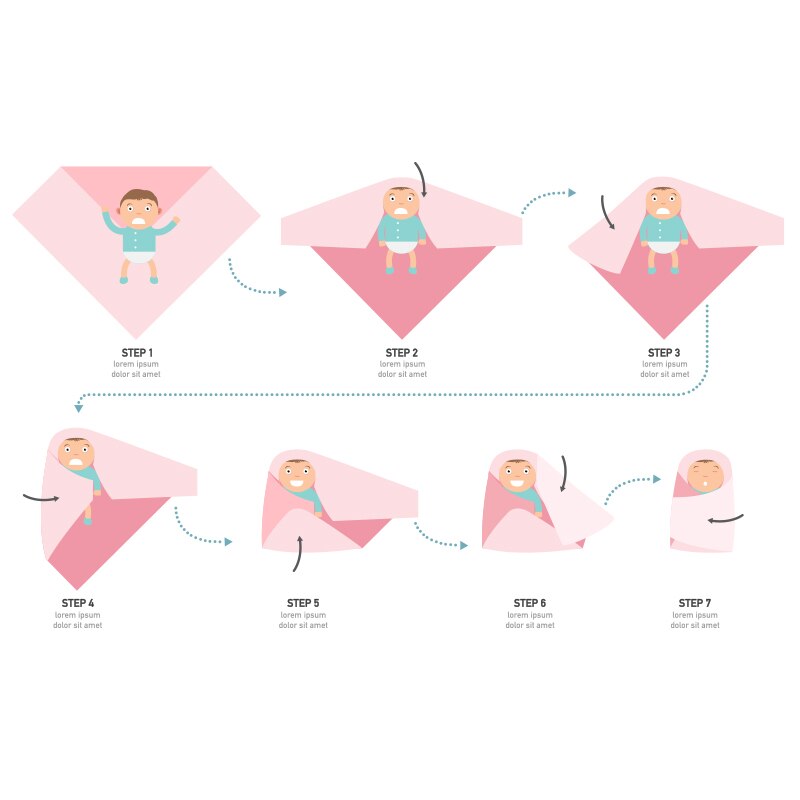 Kangobaby # Regenboog Eiland # Baby Manta Inbakeren Foto Deken Baby Wrap Baby Inbakeren Kinderwagen Deken Bad Baby