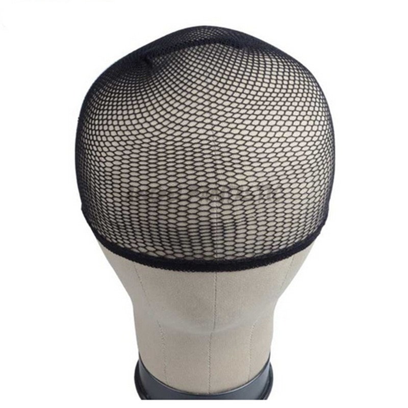 1PC Haarnetjes Mesh Weven Zwart Haar Net Voor Pruik Caps Weven Haarnetjes Open op Een Uiteinden Zwart Haar Accessoires