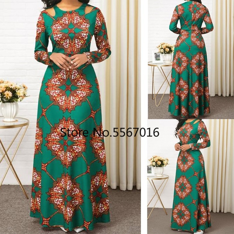 Vestido de verano ajustado para mujer, Túnica Africana Bazin, vestido de noche de dibujo étnico a la de Ankara, Kanga, ropa Africana