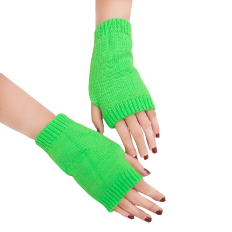 1 Paar Winter Gebreide Handschoenen Vrouwelijke Vingerloze Handschoenen Zonder Vingers Vrouwen Kasjmier Warme Winter Handschoenen Hand Pols Warmer: 08