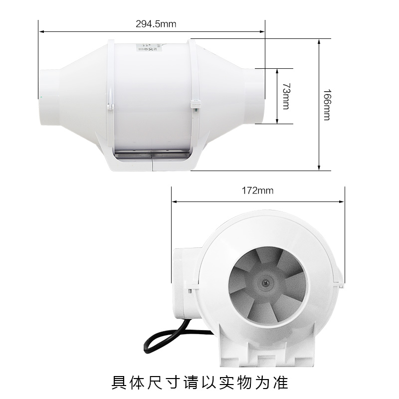 3 inch inline duct fan exhaust fan air ventilation bathroom kitchen ventliator grow fan ceiling extractor 75mm pipe 220V