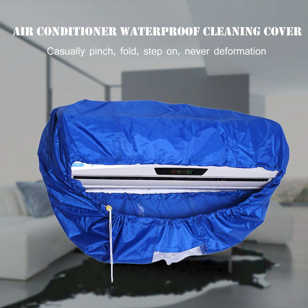 Sac De Nettoyage Climatiseur Étanche - Grand Ouverture, Gants Inclus | Pour AC Mural, Hôtels, Maison