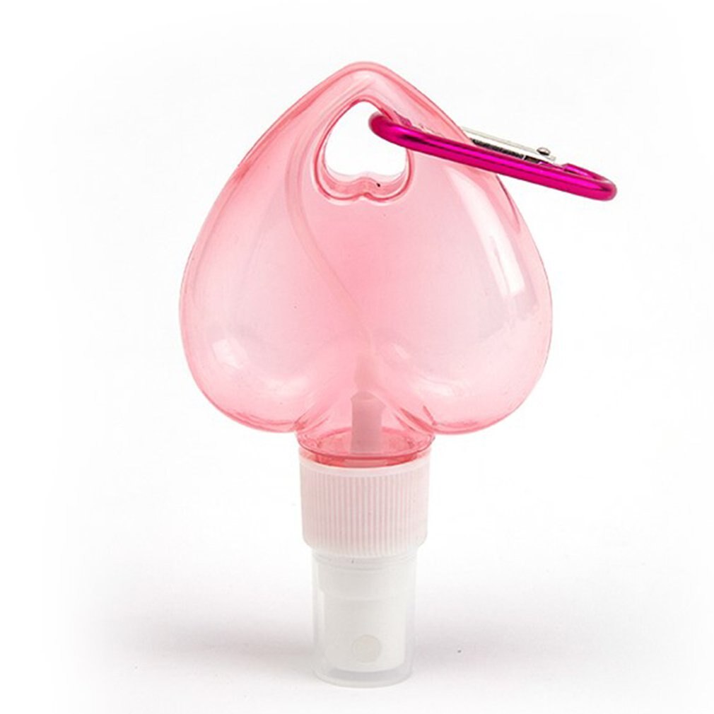 Petg Transparante Haak Fles 50Ml Spray Fles Desinfectie Water Fles Handdesinfecterend Fles Draagbare Reizen Gel Fles