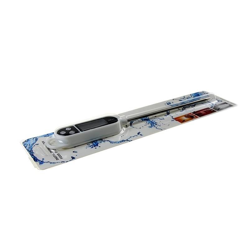 Termómetro digital con sonda de bolígrafo: medición precisa de temperatura para cocinar, barbacoa, laboratorio y uso doméstico.: Default Title
