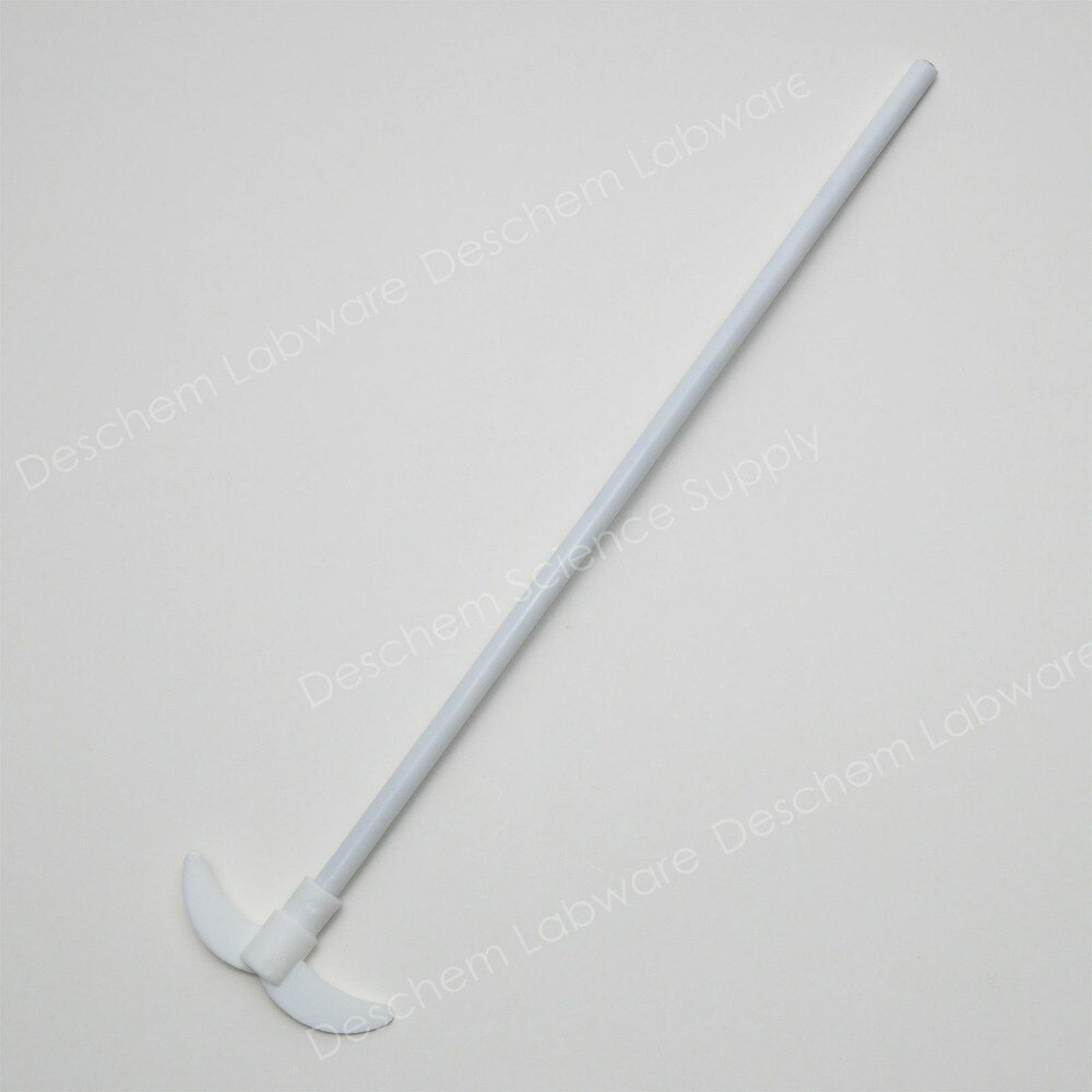Agitador PTFE 400mmr,7mm, F4 estribos, ancho de paleta 85mm,40CM de largo, equipo de laboratorio