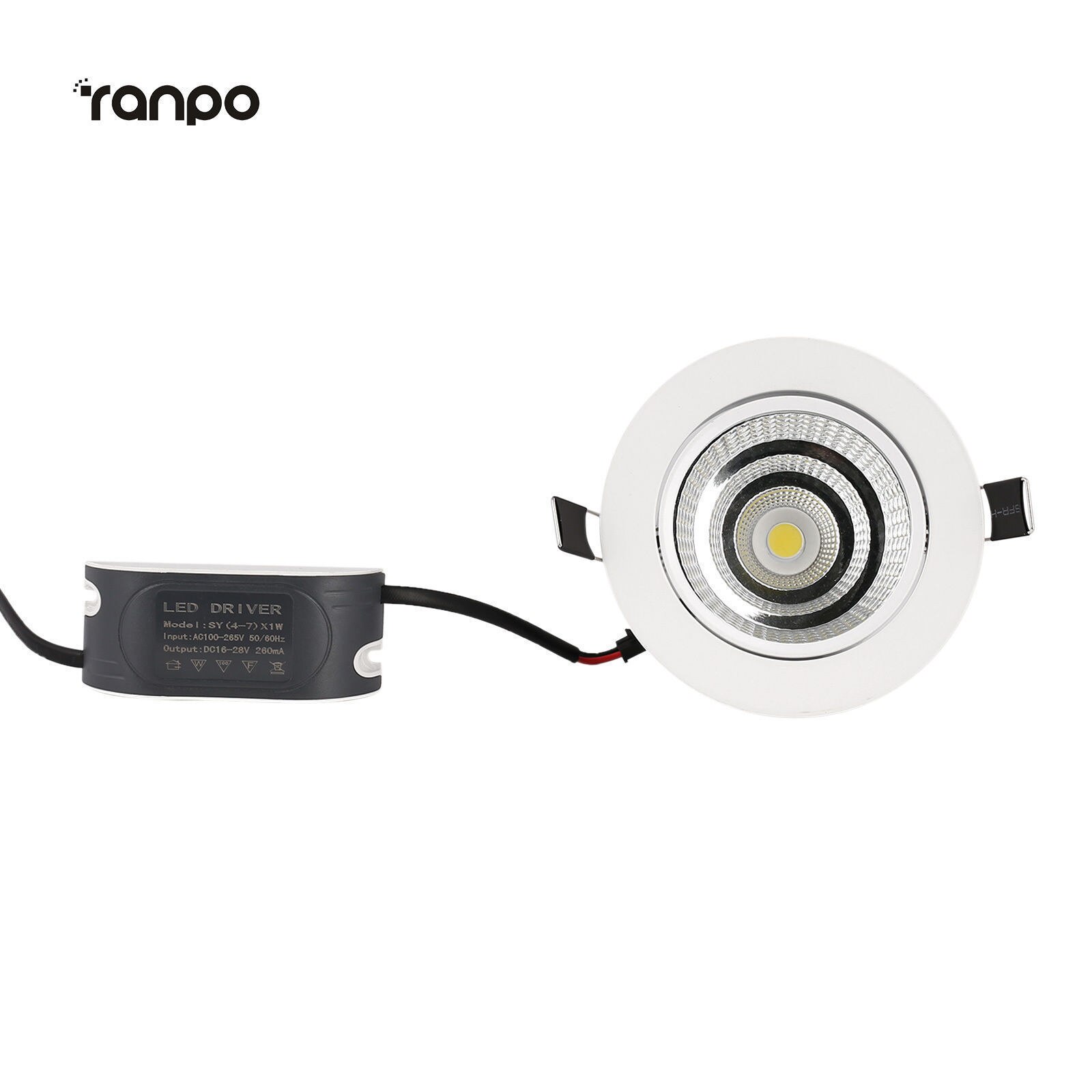 LED COB Verzonken Plafond Downlight 12W 9W 3W Lamp Met Driver 85-265V Spot Light indoor Verlichting Voor Thuis Kantoor Decoratie