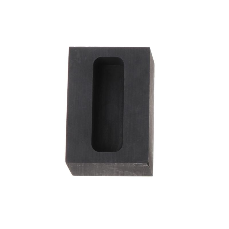 Graphite Ingots Bar Mold Mould Smeltkroes Voor Melting Goud Zilver Casting Raffinage