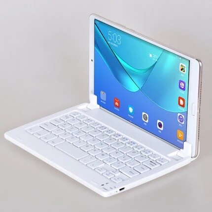 Multi-function Bracket Keyboard for Huawei M5 8.4-inch SHT-W09/SHT-AL09 Tablet Bluetooth Keyboard