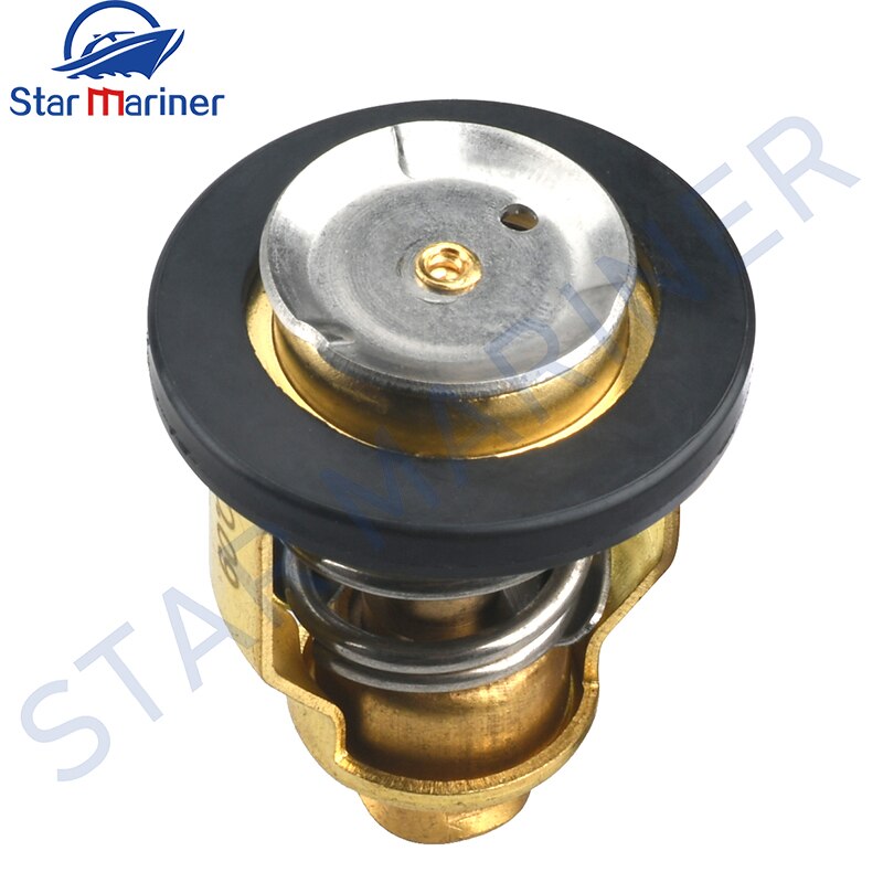 Termostat 60 stopni 67F-12411-01 dla silnika zaburtowego Yamaha F75 F80 F90 F150 VF250 części silnika łodzi maszyna 67F-12411 60 °