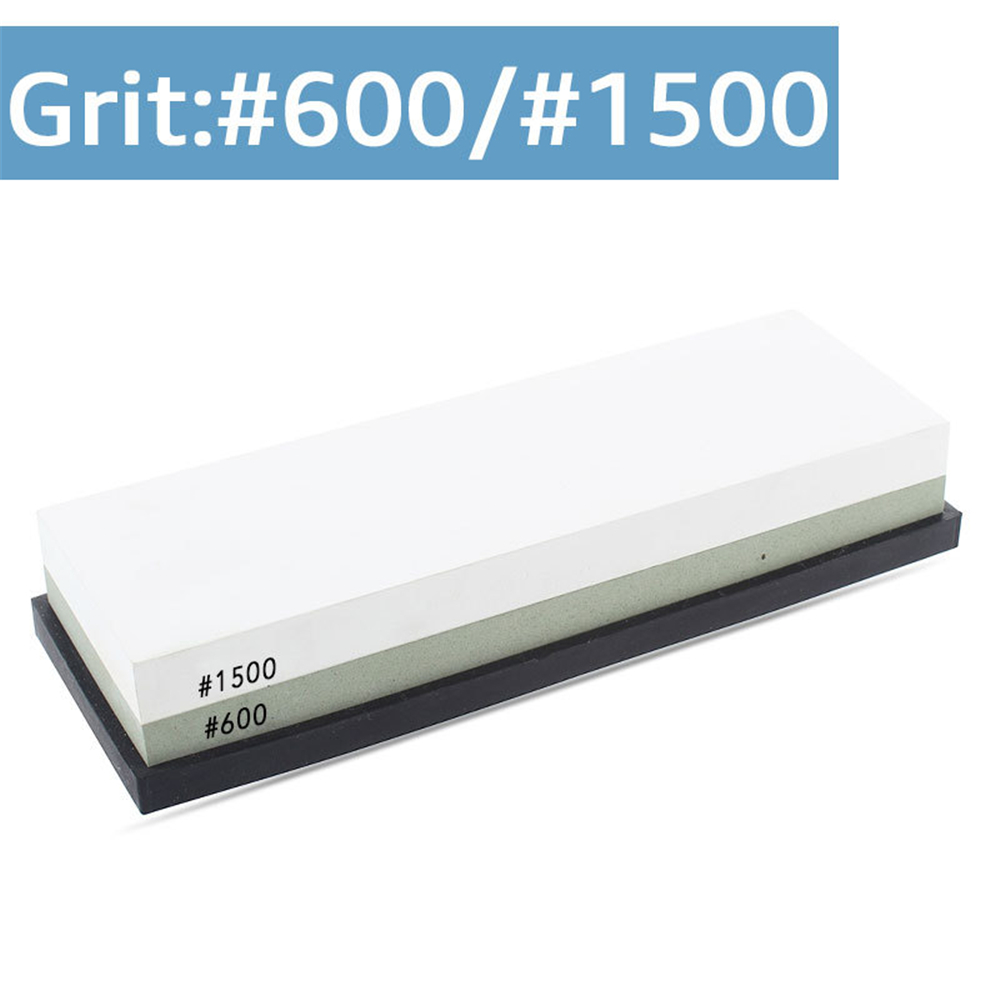 Professionele Messenslijper Dubbele Side Grinder Diamant Slijpsteen Water Nat Slijpsteen Voor Messen Slijpen Keuken Tool: Grit 600-1500