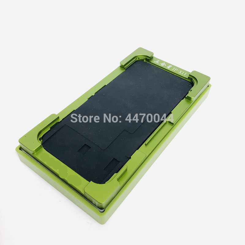 OCAMaster LCD pantalla frontal de vidrio exterior OCA alineación molde de laminación para iPhone X XS Max 11 11Pro Max juegos de herramientas de reparación