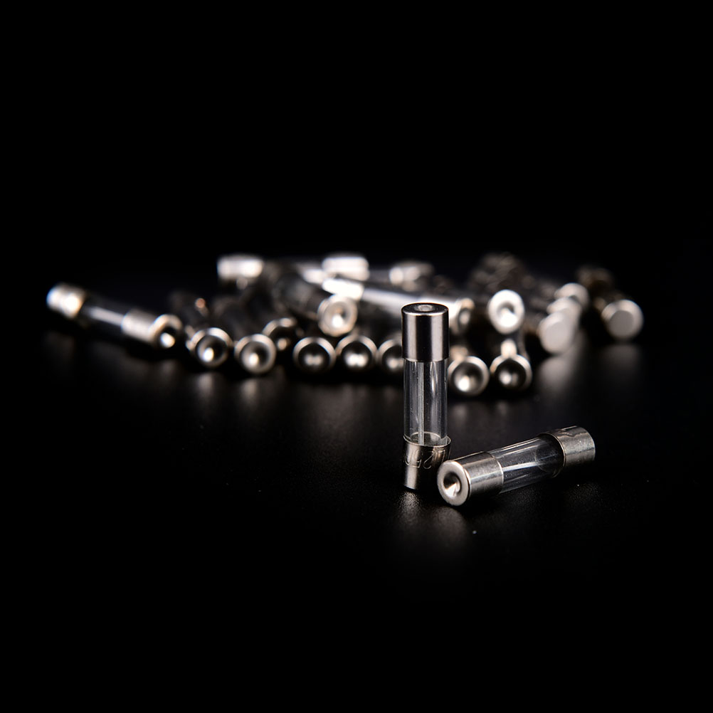 100pcs Fuses Fast-blow Glass Material Fuses Quick Blow Car Glass Tube Fuses With Quick Blow Function Assorted Kit 5*20