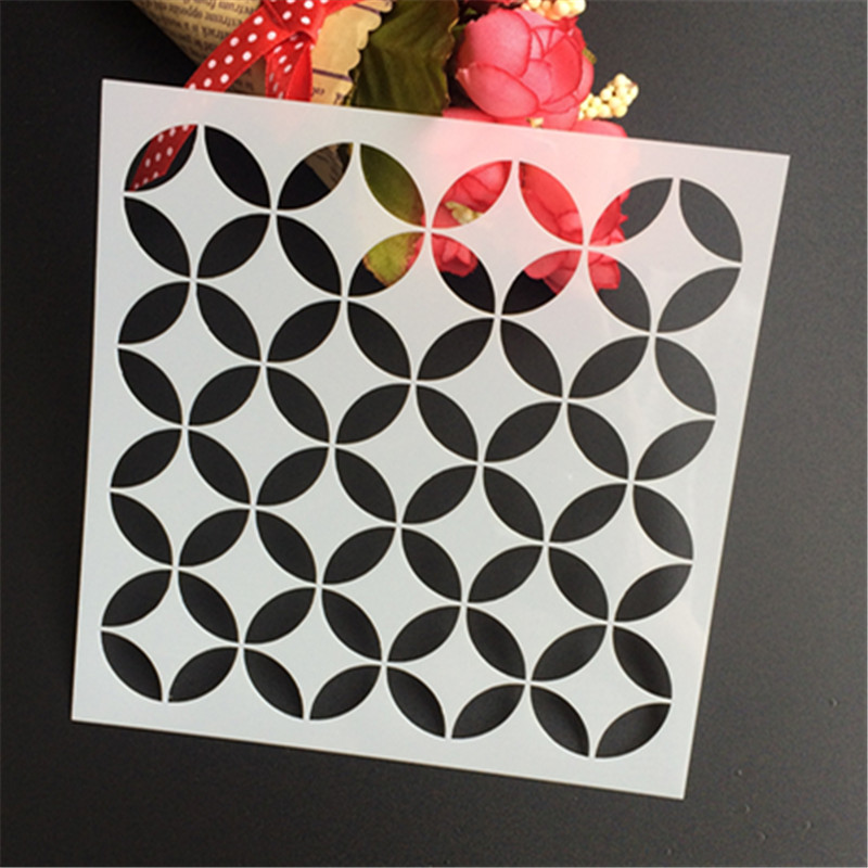 Plastic Layering Stencils Template DIY Paper Card Scrapbooking Photo Album Diary Hand Craft: p39