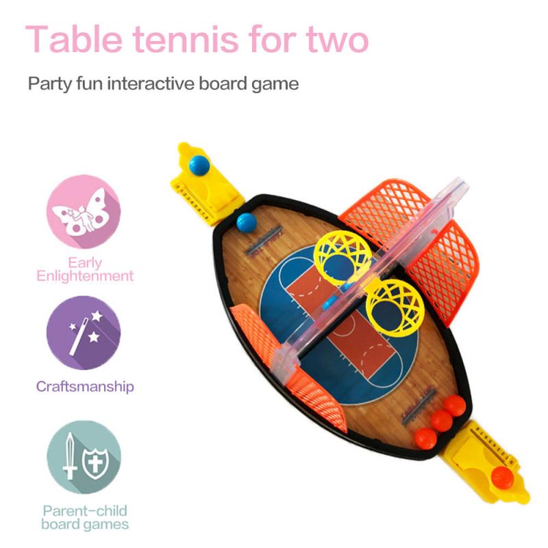 Zwei-weg Zwei-weg Auswurf Basketball Gericht eltern-Art-Interaktion Mini Sport Finger Projektion Tabelle Spiel Schießen